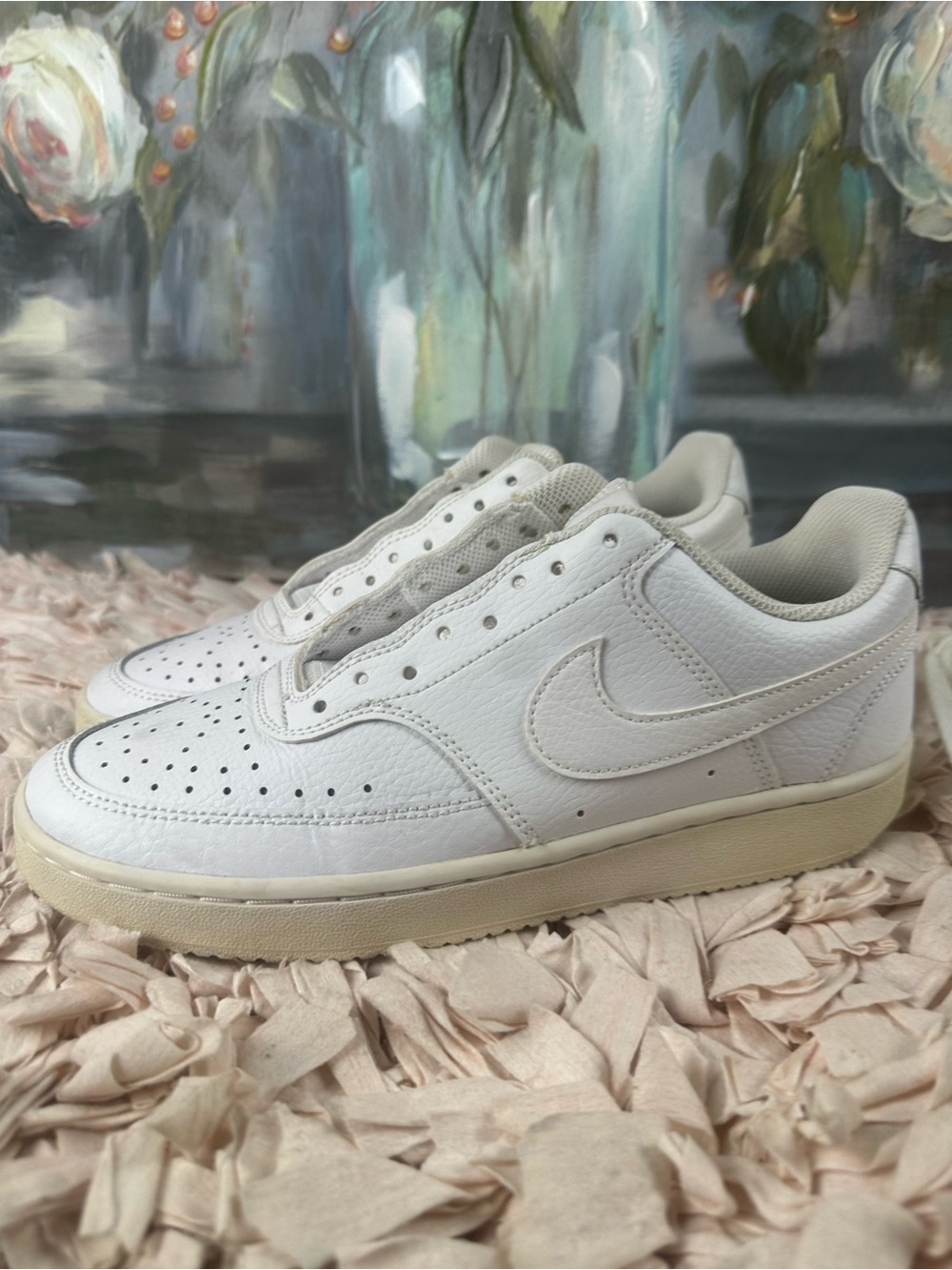 Nike Court Vision Low Triple White